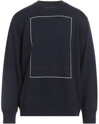 ARMANI EXCHANGE - Midnight Sweatshirt Cotton - Lyst