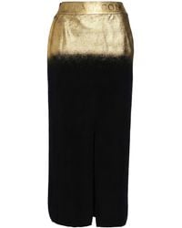 Liviana Conti - Midi Skirt Virgin Wool - Lyst