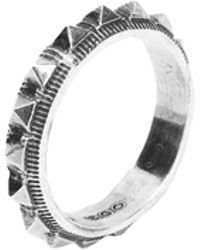 First People First Anillo - Metálico