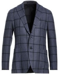 Tagliatore - Slate Blazer Virgin Wool, Polyamide - Lyst