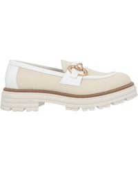 Baldinini - Loafers Leather, Textile Fibers - Lyst