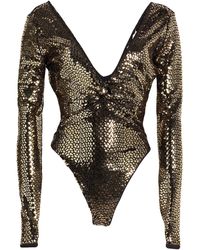 forte_forte - Bodysuit Polyamide, Elastane, Metallic Fiber - Lyst