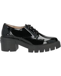 Stuart Weitzman - Lace-Up Shoes Leather - Lyst