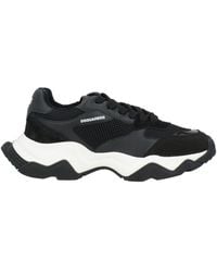 DSquared² - Sneakers Calfskin, Textile Fibers - Lyst
