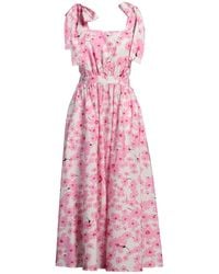 MSGM - Midi Dress - Lyst