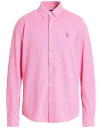 Psycho Bunny - Shirt Pima Cotton - Lyst
