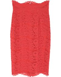 Blumarine Falda corta - Rojo