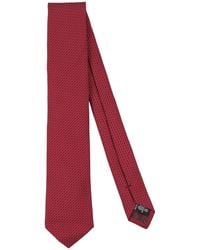 Emporio Armani - Ties & Bow Ties Cotton, Silk - Lyst