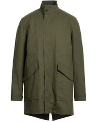 Maison Kitsuné - Overcoat & Trench Coat Polyester - Lyst