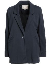 ALESSIA SANTI - Blazer Cotton, Polyamide, Elastane - Lyst
