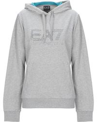 EA7 - Light Sweatshirt Cotton, Elastane - Lyst