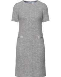 Amina Rubinacci Short Dress - Grey