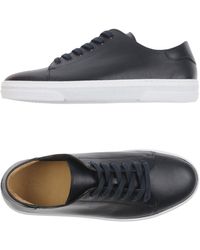 A.P.C. - Midnight Sneakers Soft Leather - Lyst