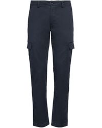 DISTRETTO 12 - Pants Cotton, Elastane - Lyst