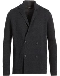 Alpha Studio - Midnight Blazer Merino Wool - Lyst