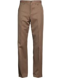 Lardini - Khaki Pants Wool - Lyst