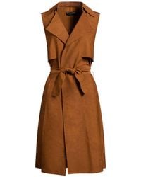 La Petite Robe Di Chiara Boni - Overcoat & Trench Coat - Lyst