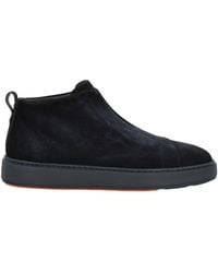 Santoni - Midnight Ankle Boots Leather - Lyst