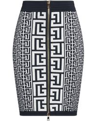 Balmain - Midi Skirt - Lyst