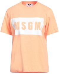 MSGM - T-shirt - Lyst