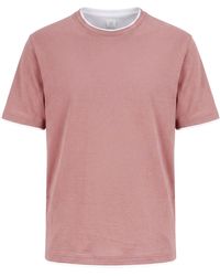 Eleventy - T-Shirt Cotton - Lyst