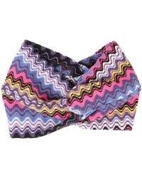 Missoni - Fuchsia Hair Accessory Wool - Lyst