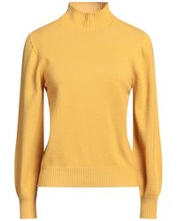 Kangra - Marigold Turtleneck Merino Wool, Cashmere - Lyst