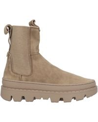 Satorisan - Khaki Ankle Boots Leather, Textile Fibers - Lyst