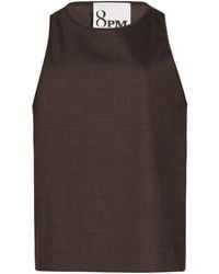 8pm - Chocolate Top Polyester, Wool, Elastane - Lyst