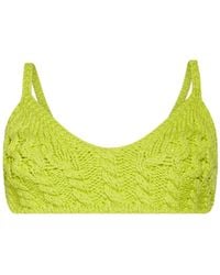 McQueen - Top Wool, Cashmere, Polyamide, Elastane - Lyst