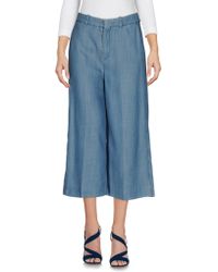 DRYKORN Denim Capris - Blue