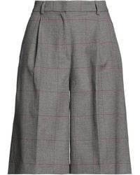Kocca - Shorts & Bermuda Shorts Polyacrylic, Viscose, Wool, Elastane - Lyst
