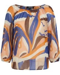 Marc Cain - Top Viscose, Silk - Lyst