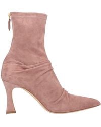 Pollini - Ankle Boots Leather - Lyst