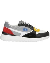 La Martina - Sneakers Leather, Textile Fibers - Lyst