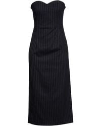 Silvian Heach - Midi Dress Polyester, Viscose, Elastane - Lyst