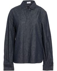 Brunello Cucinelli - Denim Shirt Cotton - Lyst