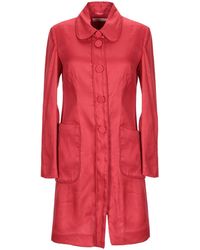 L'Autre Chose Lange Jacke - Rot