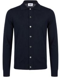 Alpha Studio - Midnight Shirt Merino Wool - Lyst