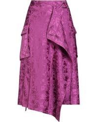 Iceberg - Midi Skirt Viscose, Elastane - Lyst