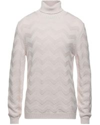 Maglia ALPHA STUDIO Uomo Cashmere AU20 Beige TG XL,XXL G3/42 - Dresslix