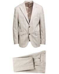 Paoloni - Light Suit Virgin Wool, Elastane - Lyst