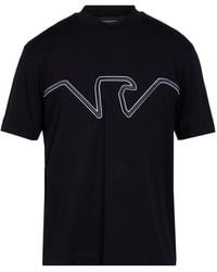 Emporio Armani - T-Shirt Cotton - Lyst