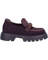 Jeannot - Loafers Leather, Textile Fibers - Lyst