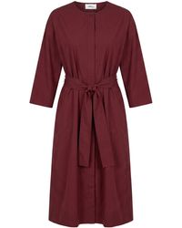Ottod'Ame - Midi Dress Cotton - Lyst