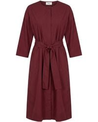 Ottod'Ame - Midi Dress Cotton - Lyst