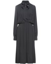 Manila Grace - Midi Dress Viscose, Polyester, Elastane - Lyst