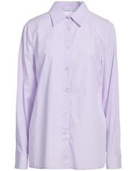 Manuel Ritz - Lilac Shirt Cotton - Lyst