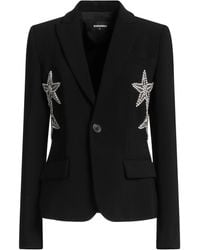 DSquared² - Blazer Polyester, Elastane - Lyst