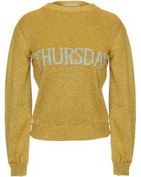 Alberta Ferretti - Sweater Polyamide, Elastane, Polyester, Virgin Wool - Lyst